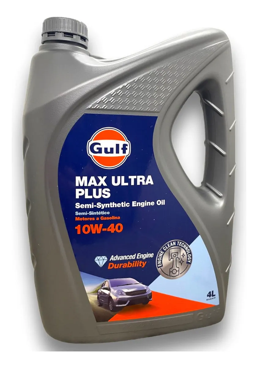 Aceite Gulf 10w40 Semisintetico Nafta Diesel Gnc X 4 Litros